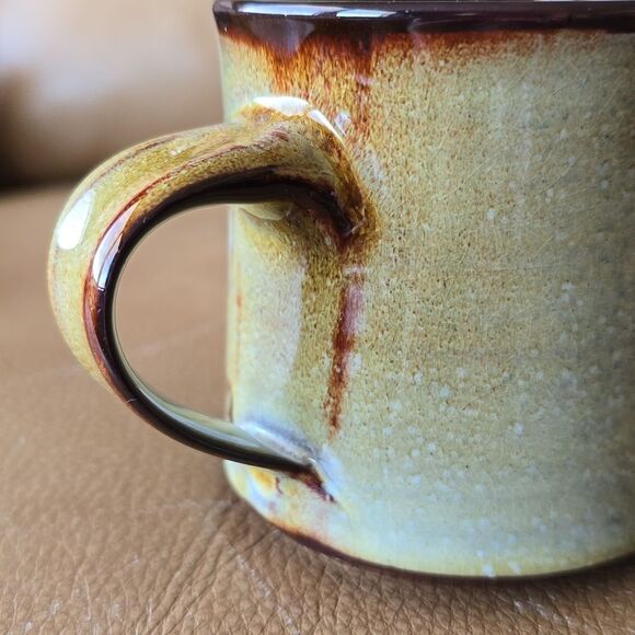 Signed Joyce Morgan Chelsea Pottery Cat Mug – Vtg Studio Ceramic, 3" Espresso - Picture 6 of 10